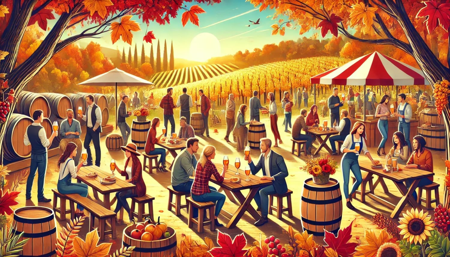 Brewer or Vineyard Visit as a part of Fall Wellness Challenge Ideas