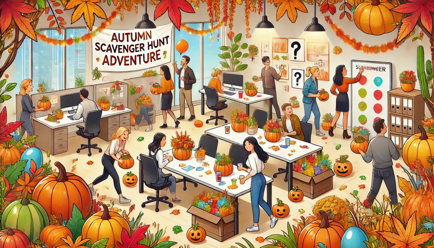 Autumn Scavenger Hunt Adventure