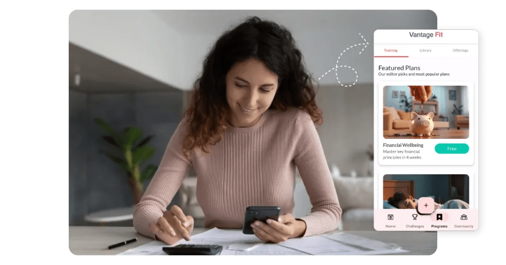Spring Financial Wellness Challenge with Vantage Fit
