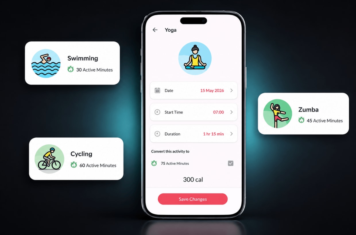Cardio Challenge on Vantage Fit — active minutes tracking for employee fitness