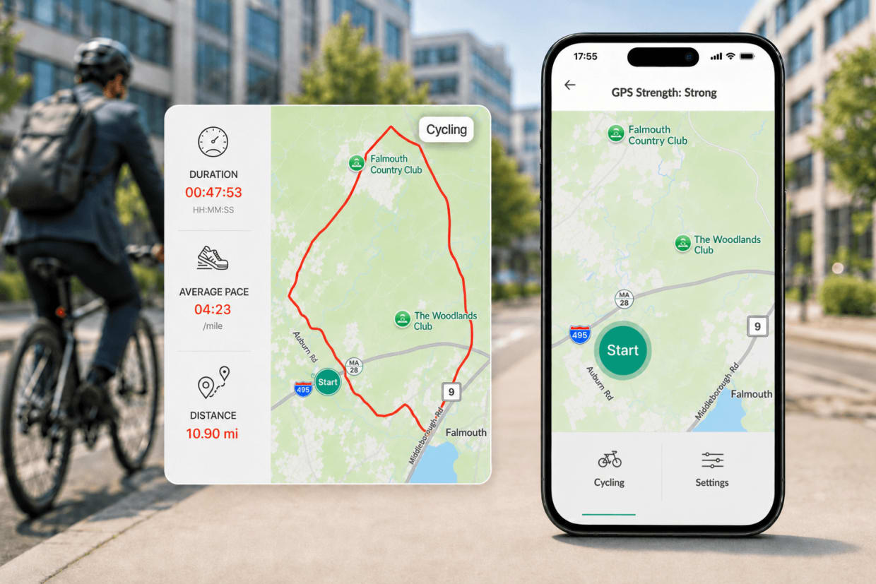 Cycle to Work Challenge — employees cycling to work and logging rides for fitness gains