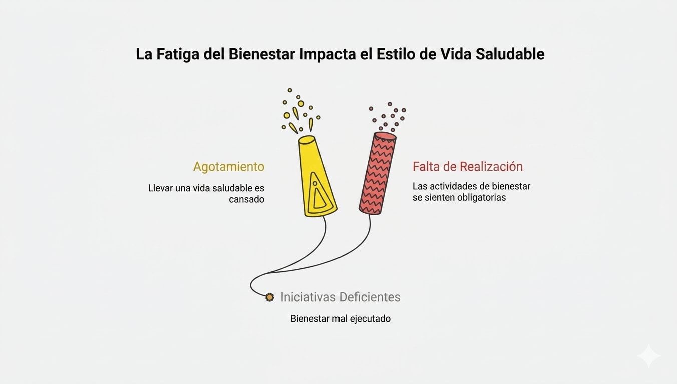 Impacto de la fatiga del bienestar en el lugar de trabajo