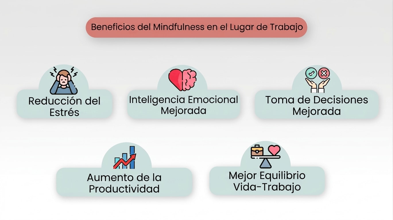 Beneficios del mindfulness en el lugar de trabajo