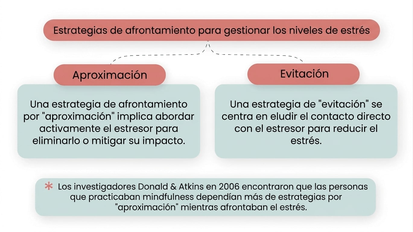 Estrategias de afrontamiento para gestionar los niveles de estrés