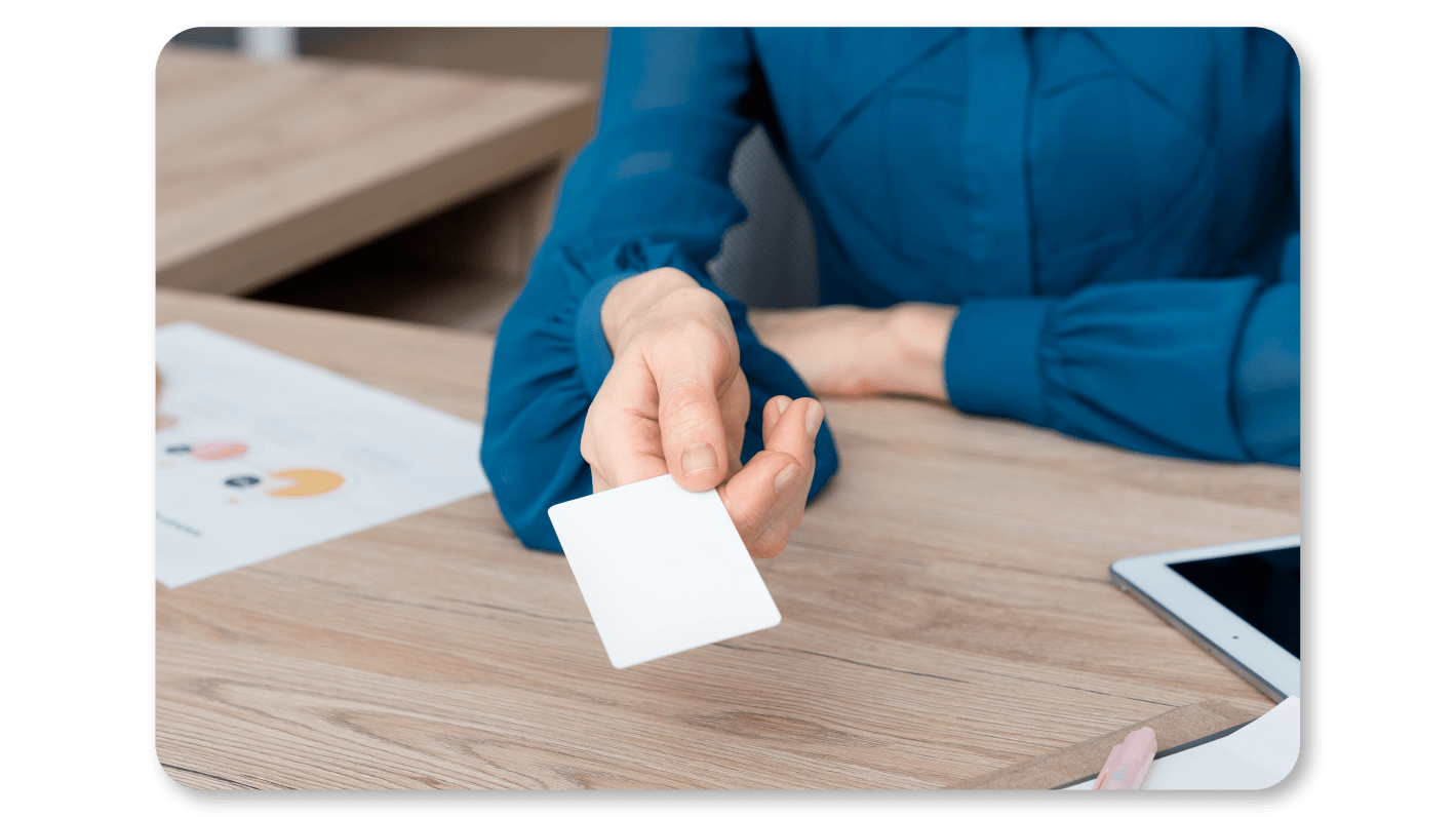 An Employee Practicing Mindfulness Exercises at Work by Playing Mindfulness-Inducing Card Games