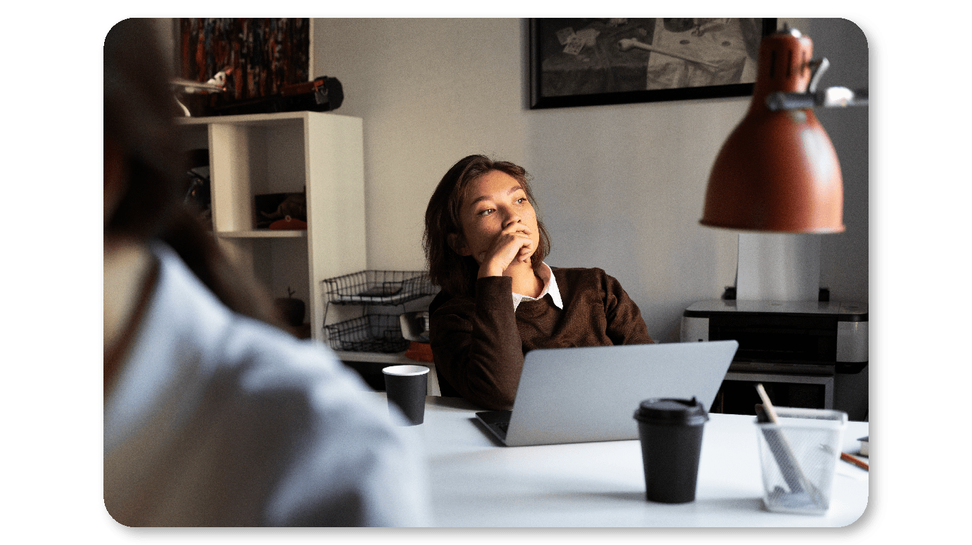 Mentally distressed employee unproductive at work