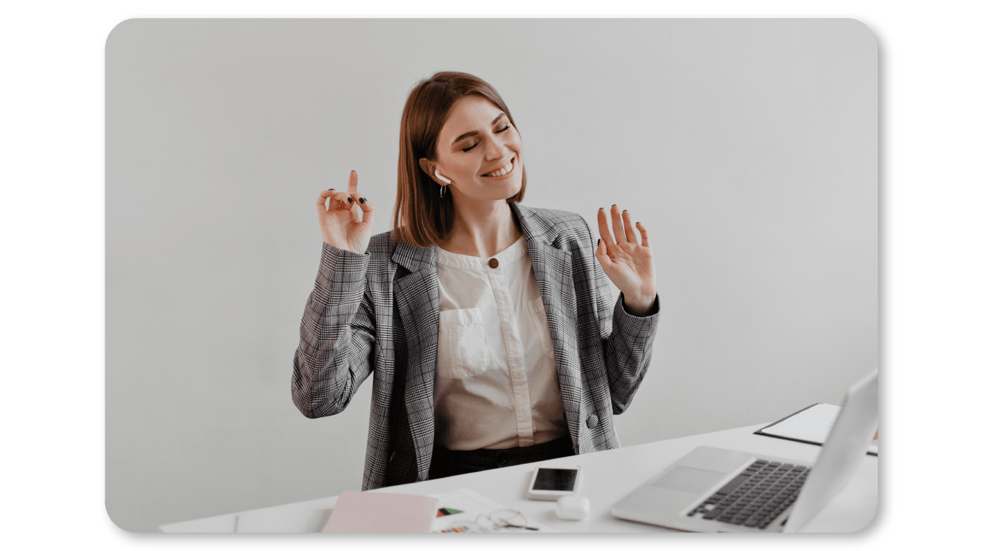 An Employee Realizing the Importance of Practicing Self Care at Work and Reaping its Benefits