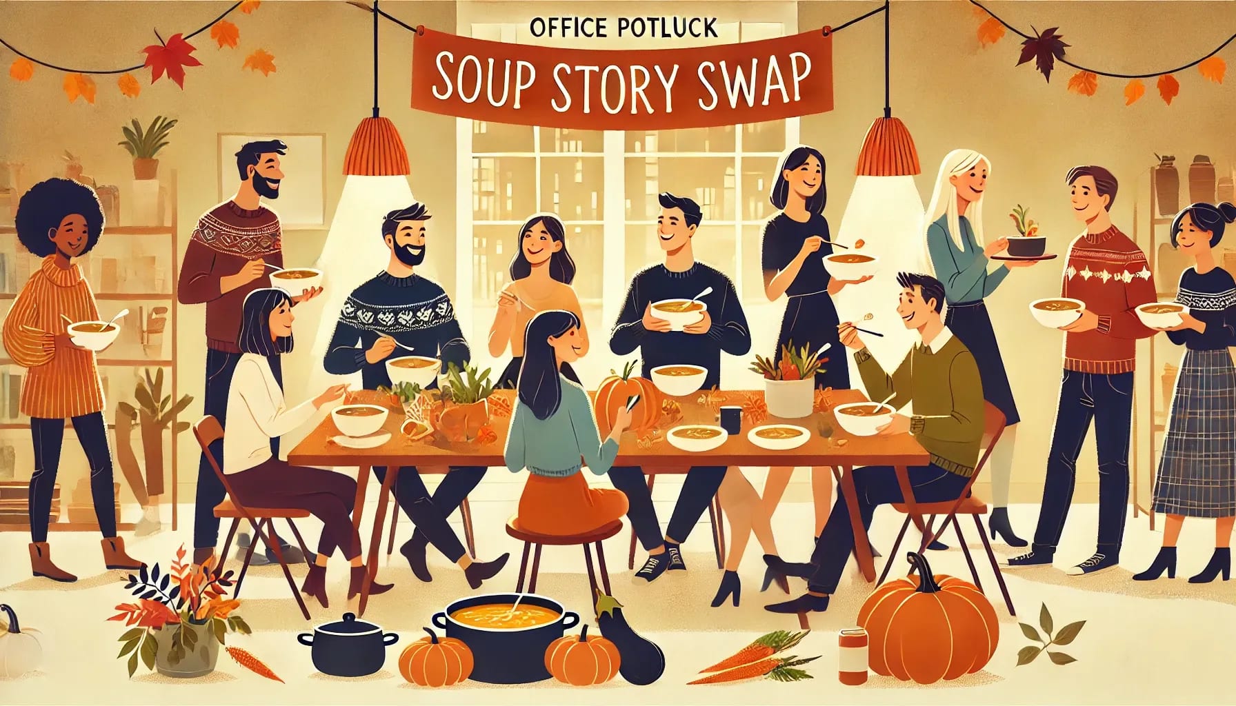 Fall Soup Story Swap