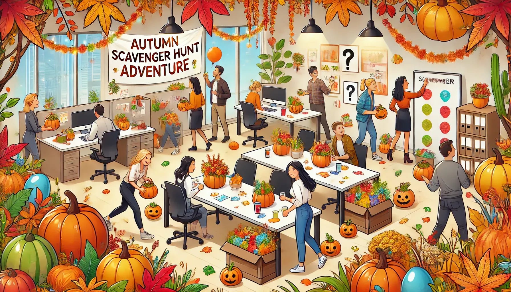 Autumn Scavenger Hunt Adventure