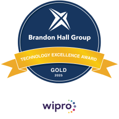 Brandon Hall Group Technology Excellence Award — Gold 2025, Wipro