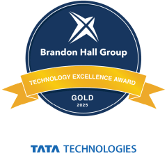 Brandon Hall Group Technology Excellence Award — Gold 2025, Tata Technologies
