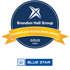 Brandon Hall Group Technology Excellence Award — Gold 2024, Blue Star