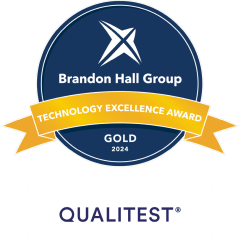 Brandon Hall Group Technology Excellence Award — Gold 2024, Qualitest