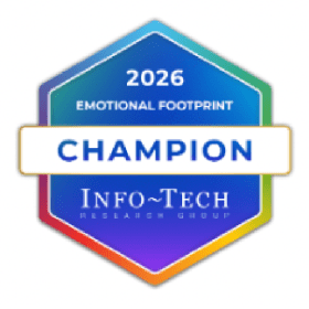 Info-Tech Research Group Emotional Footprint Champion 2026