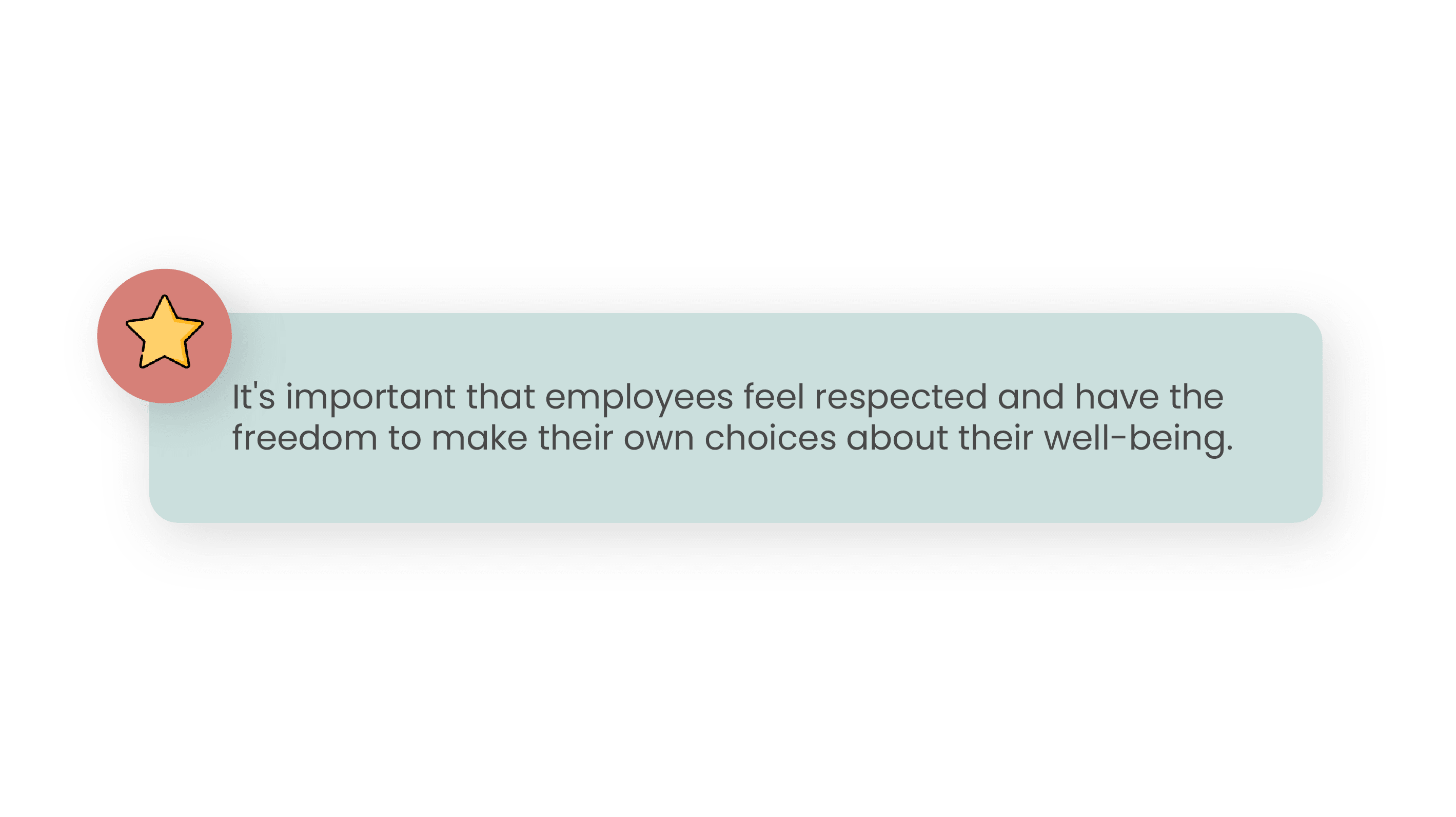A quote on wellness program participation