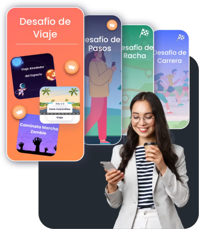 Tipos de desafíos de pasos