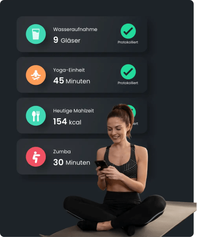 Vantage Fit - Aktivitätsprotokollierung