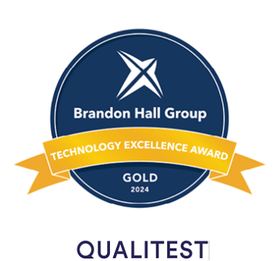 Brandon Hall Group Technology Excellence Award Gold 2024 — Qualitest