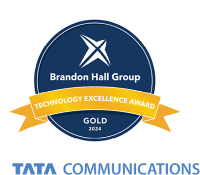 Brandon Hall Group Technology Excellence Award Gold 2024 — Tata Communications