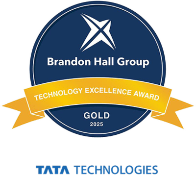 Brandon Hall Group Technology Excellence Award Gold 2025 — Tata Technologies