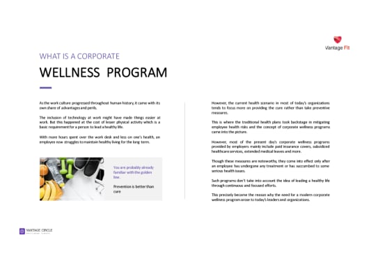Corporate Wellness Guide Slide 2