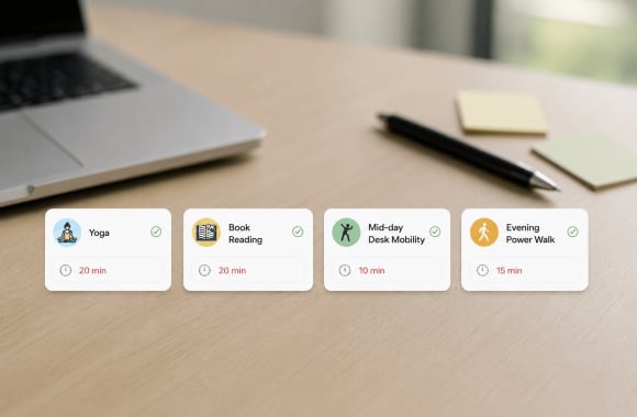 Work life balance challenge on Vantage Fit