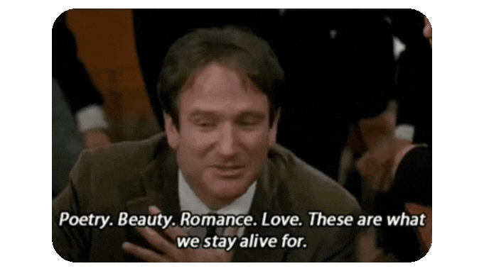 Dead poets' society summer wellness challenge idea