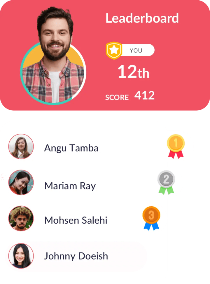 Step It Up Challenge: daily step tracking with leaderboard for employee wellness