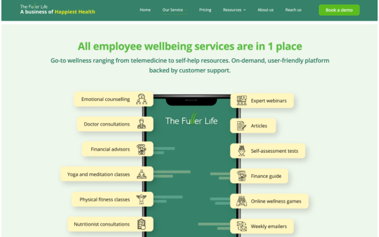 The Fuller Life app screenshot