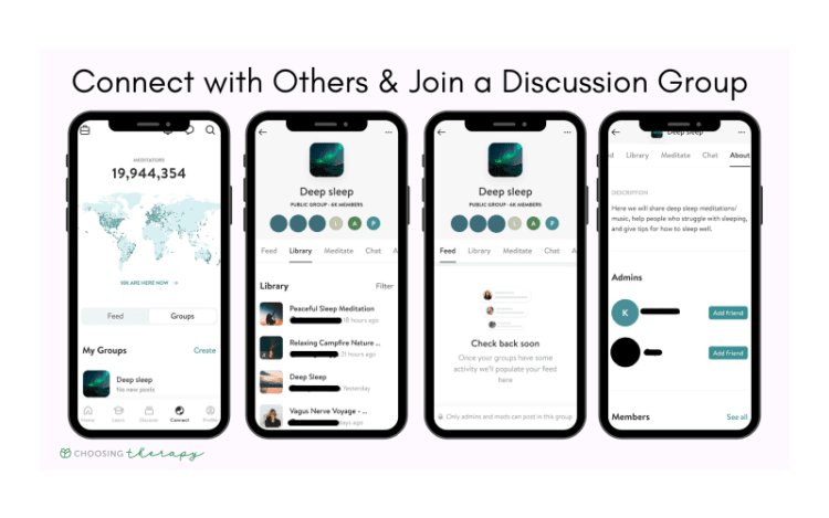 Insight Timer app interface
