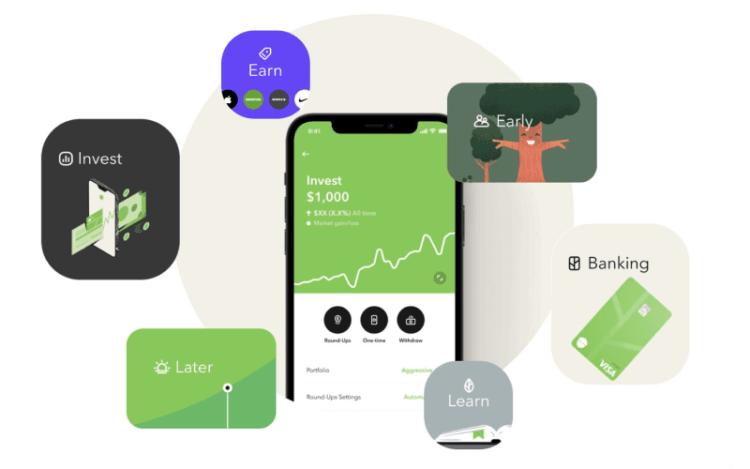Acorns interface