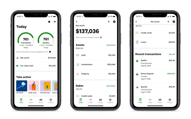 Credit Karma interface