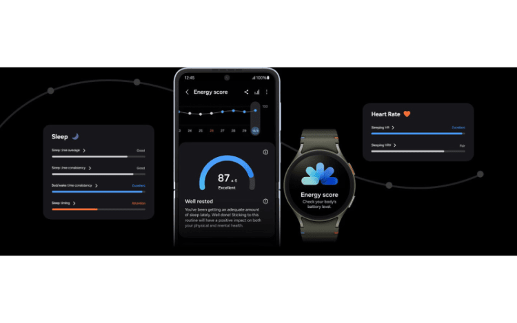 Captura de pantalla del Samsung Galaxy Watch7