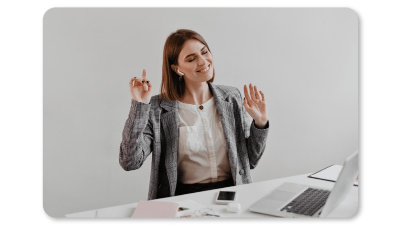 An Employee Realizing the Importance of Practicing Self Care at Work and Reaping its Benefits