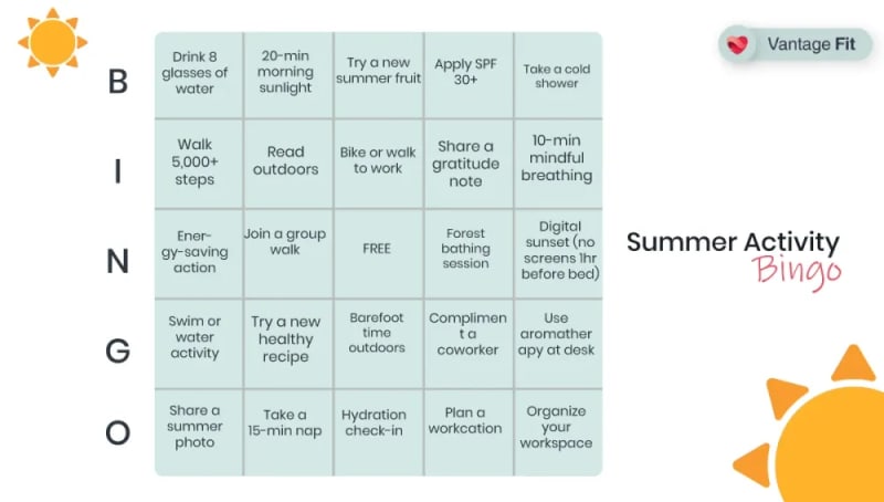 Summer wellness challenge bingo template.webp
