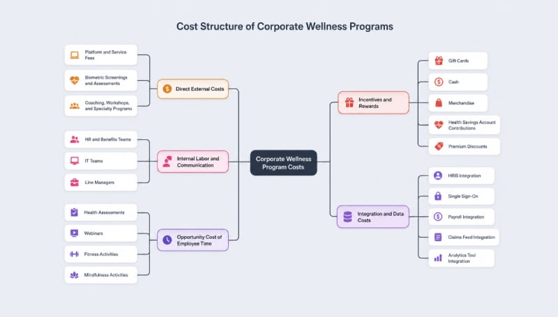 Cost Structure of Cost Benefit Analysis of Wellness Programs