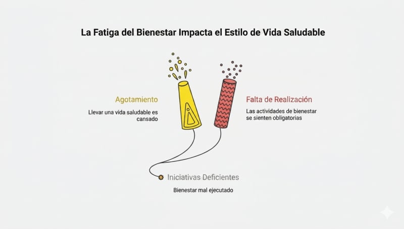 Impacto de la fatiga del bienestar en el lugar de trabajo