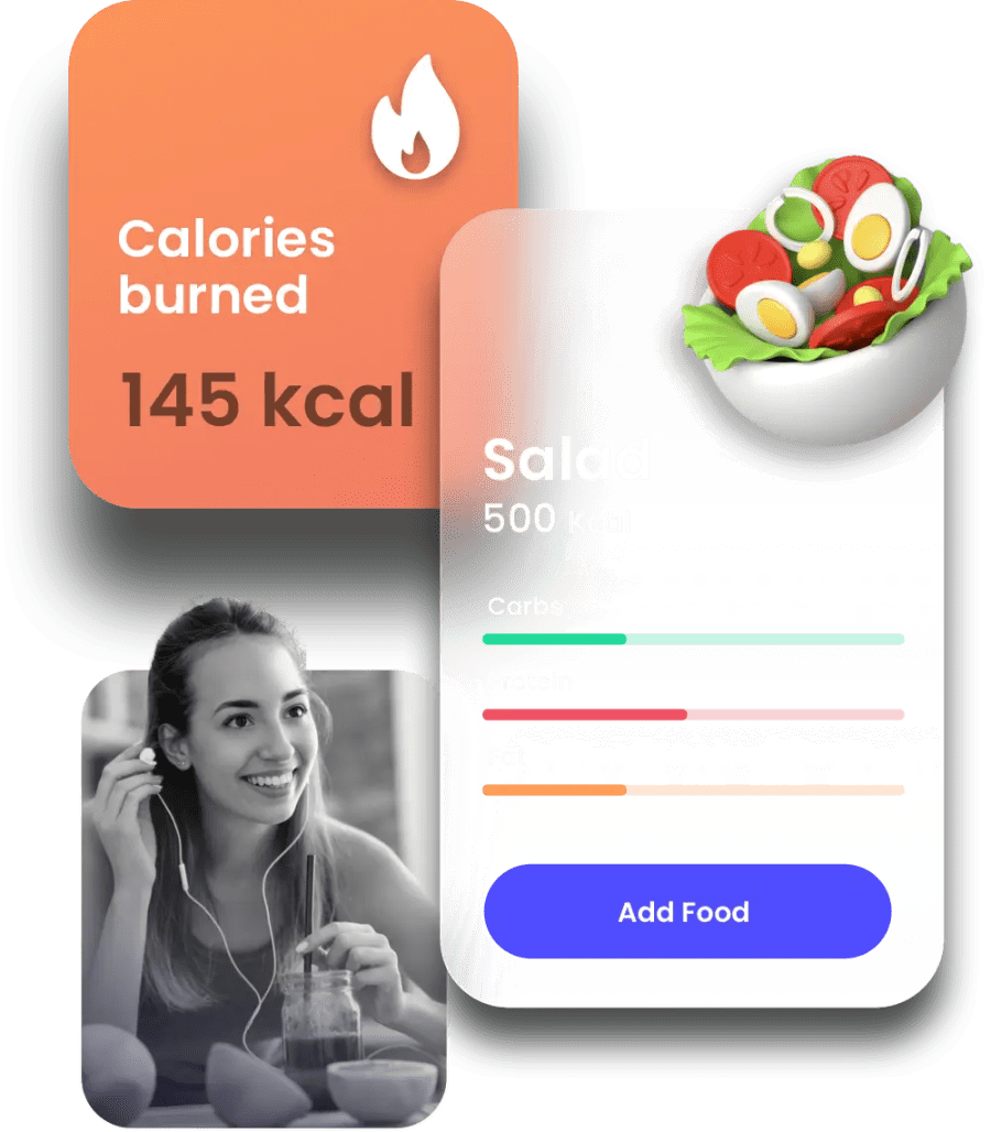 Nutrition and calorie tracker