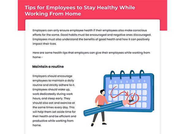 WFH Wellness Guide Slide 2