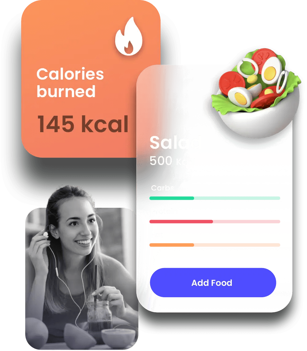 Nutrition and calorie tracker