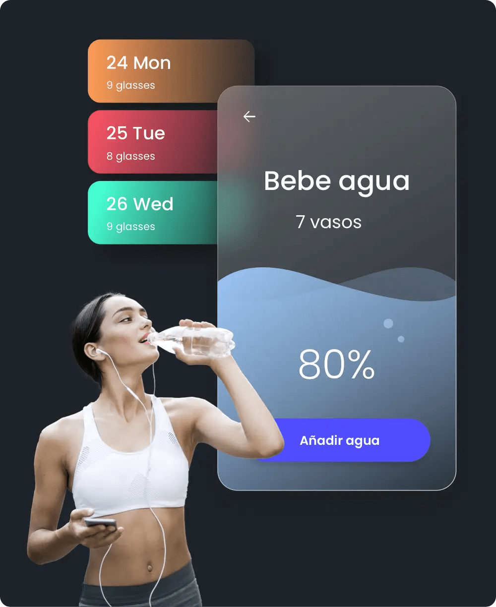 Vantage Fit - Ingesta de Agua