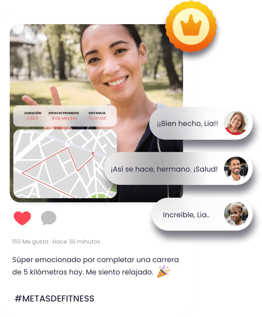 Vantage Fit - Conecta, Comparte, Inspira