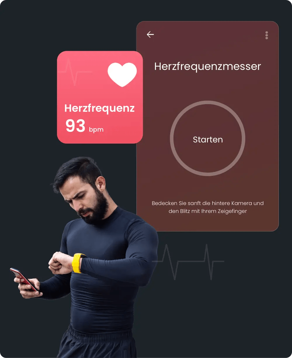 Vantage Fit - Herzfrequenzüberwachung