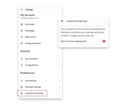 Opt-Out of Leaderboard