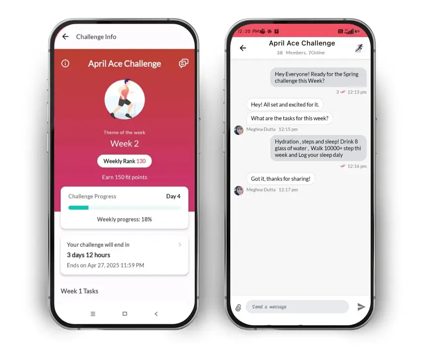 Challenge Chat Group