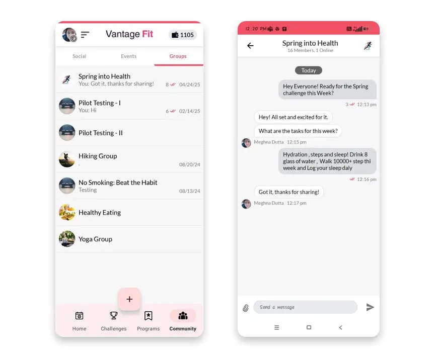 Focus Chat Groups
