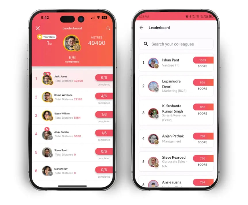 Leaderboard Search