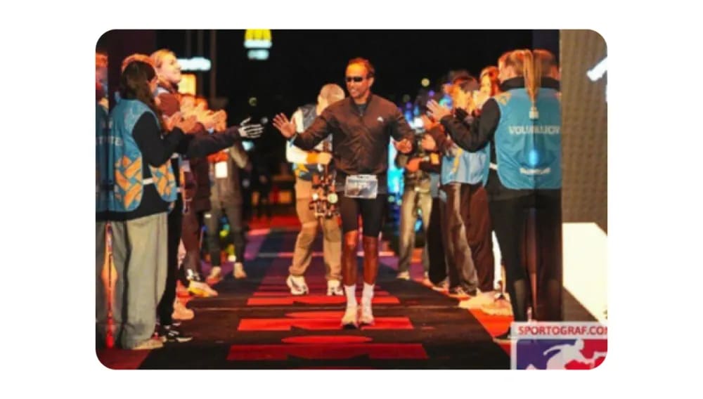 Anjan Pathak à l'ultramarathon