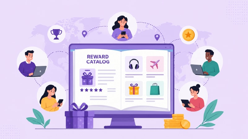 Catalogue de récompenses employés : comment en concevoir un pour une équipe mondiale