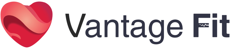 Vantage Fit Red Logo w/White BG